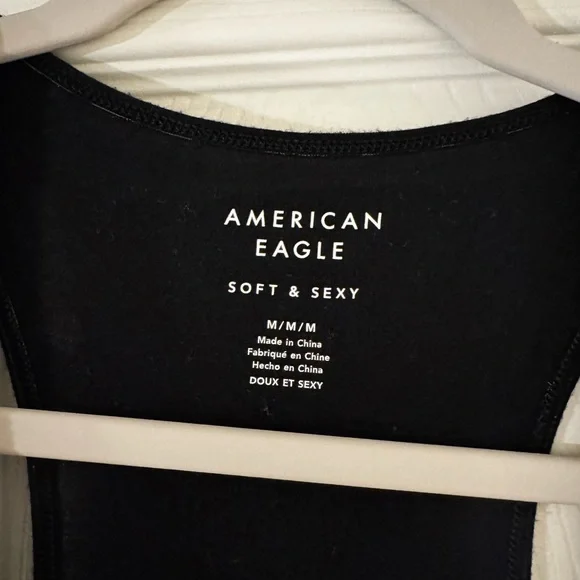 🌺 NEED GONE/MAKE OFFER 🌺 American Eagle Outfitters Black Women's Tank Top - Picture 2 of 3